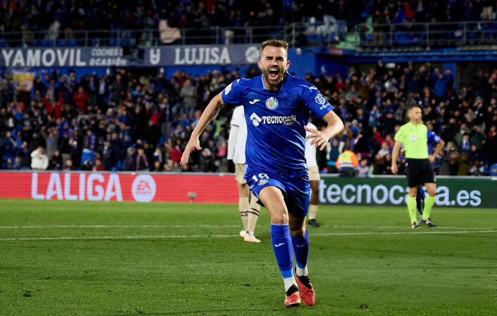 Borja Mayoral con Getafe