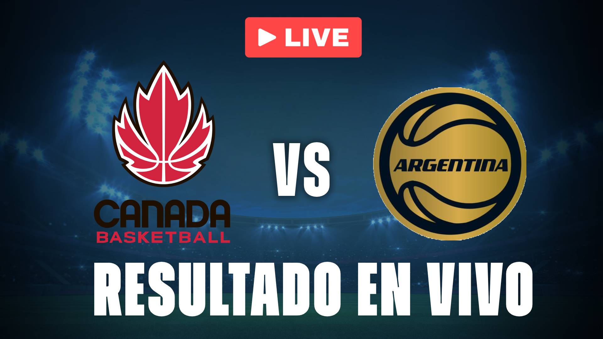 Canadá vs Argentina: resultado EN VIVO y estadísticas de la FIBA Americup 2025