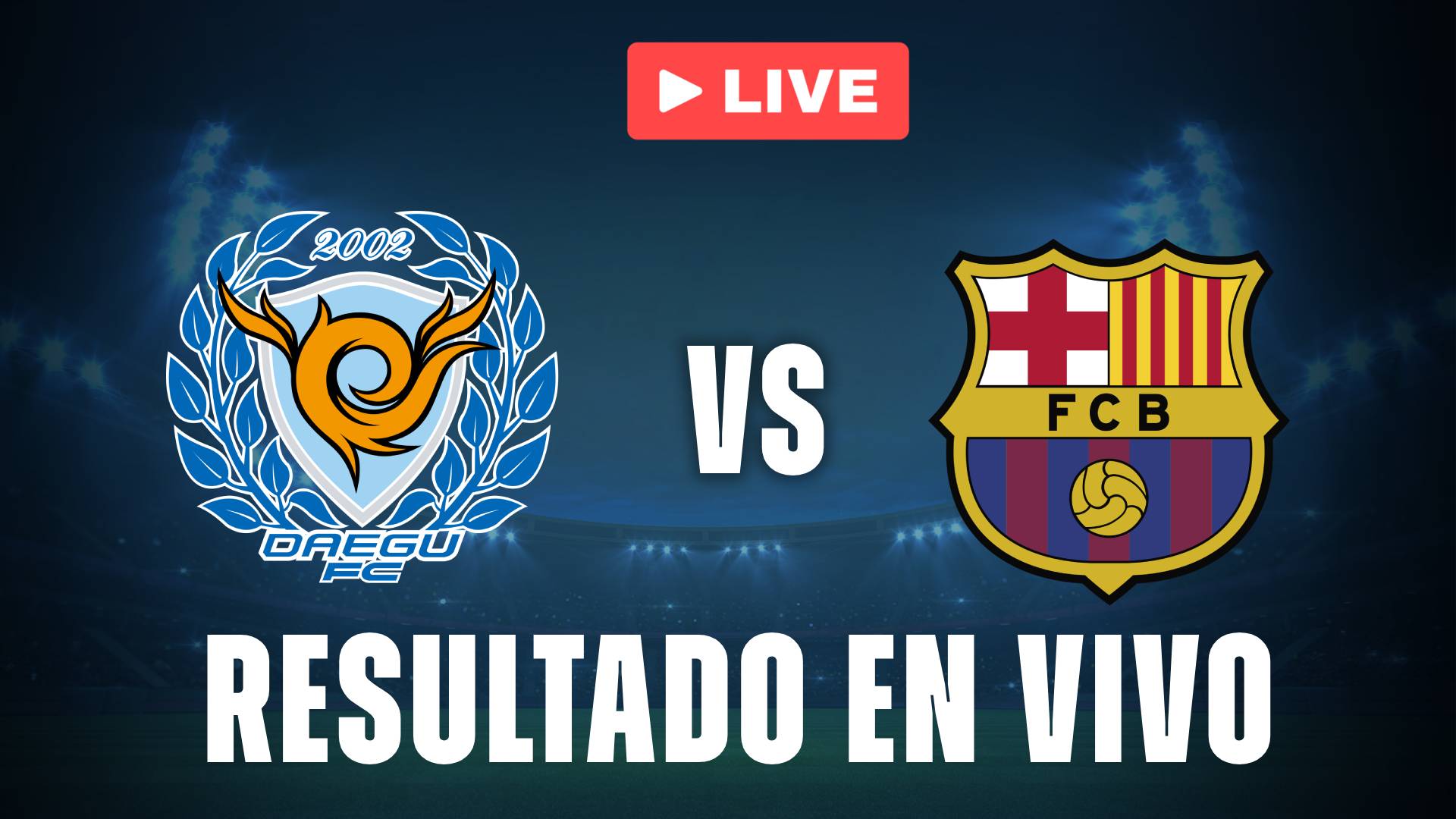 Daegu vs Barcelona: resultado EN VIVO y goles en el último amistoso de la gira asiática