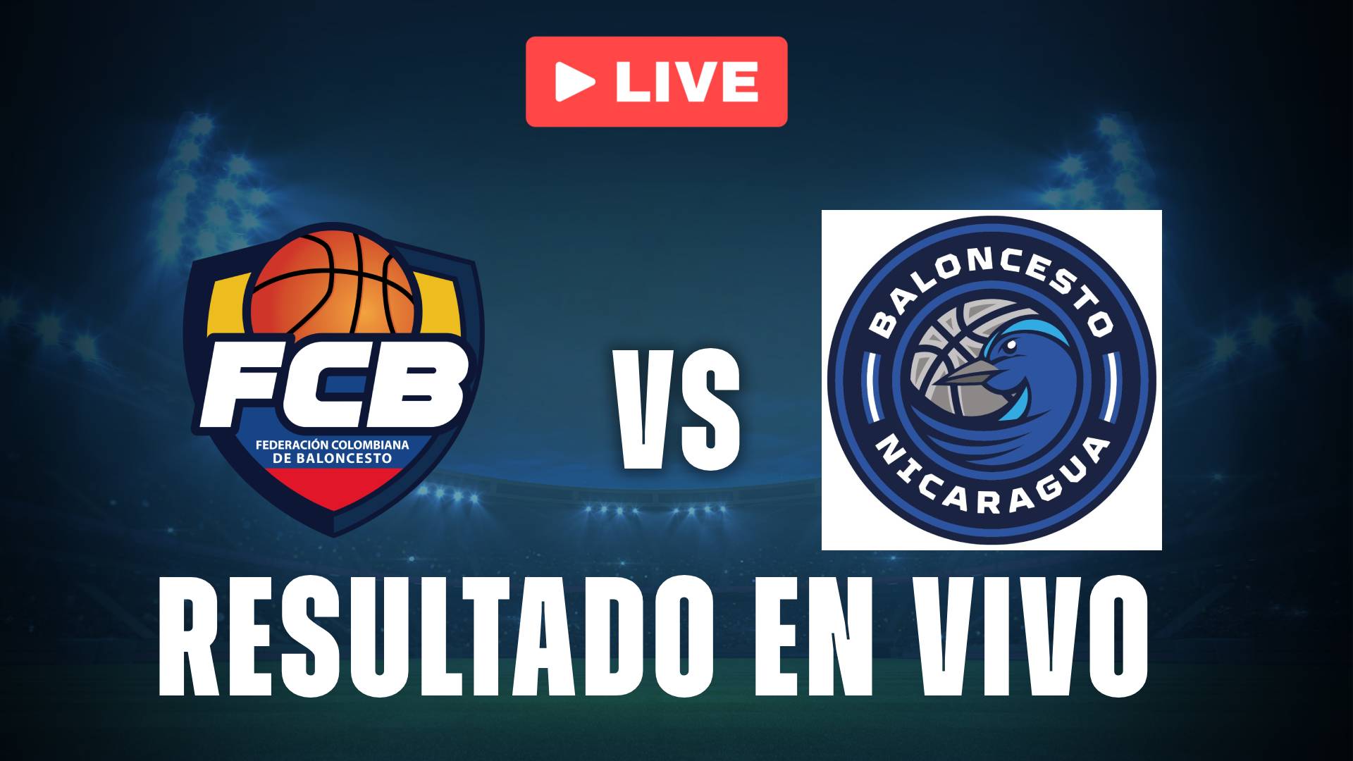 Colombia vs Nicaragua: resultado EN VIVO y estadísticas de la FIBA Americup