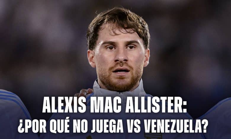 Alexis Mac Allister Argentina vs Venezuela