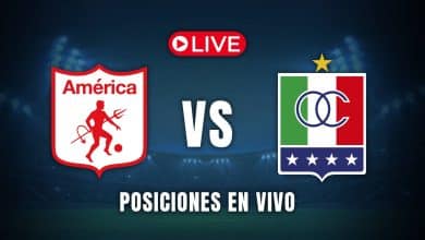 América vs Once Caldas tabla