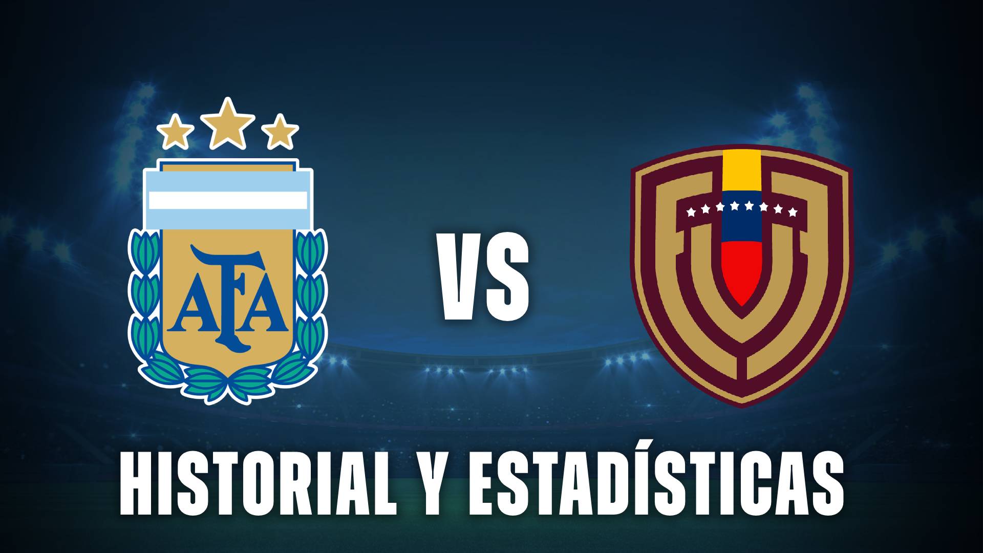 Argentina vs Venezuela historial