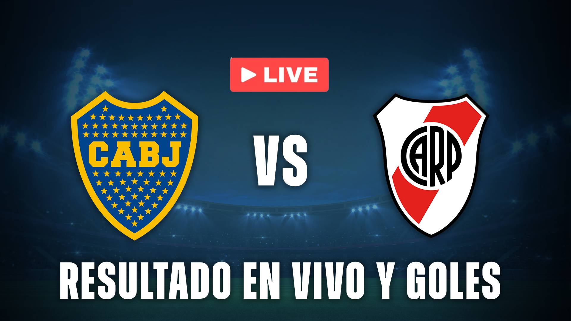 Boca vs River en vivo Reserva