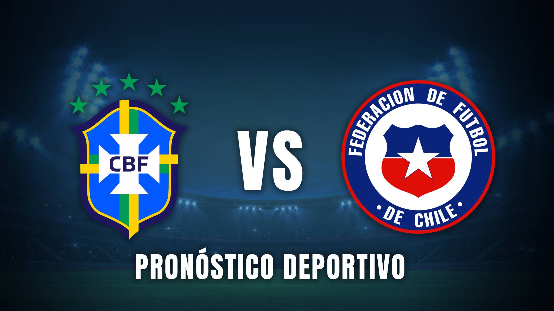 Brasil vs Chile Eliminatoria 2026 pronóstico