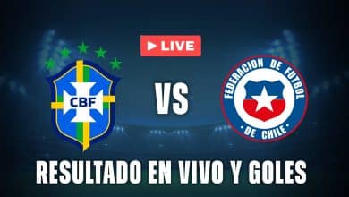 Brasil vs Chile resultado en vivo