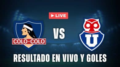 Colo Colo vs U de Chile resultado en vivo