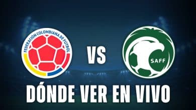 Colombia vs Arabia Saudita donde ver