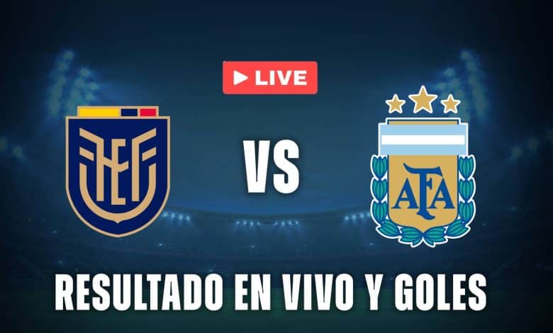 Ecuador vs Argentina resultado