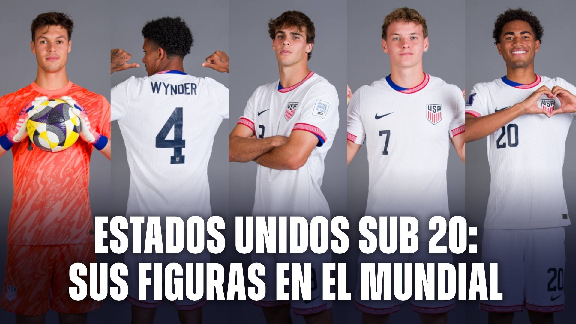 Estados Unidos Sub 20 figuras Mundial juvenil