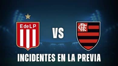 Estudiantes vs Flamengo incidentes