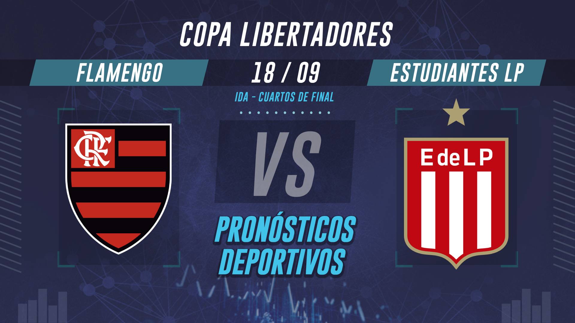 Flamengo vs Estudiantes pronostico