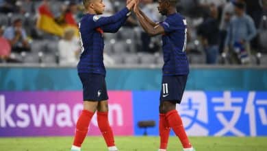 mbappe con dembele en francia