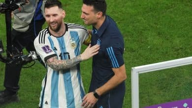MESSI CON SCALONI EN SELECCION ARGENTINA