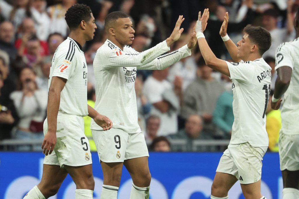 mbappe y bellingham de real madrid