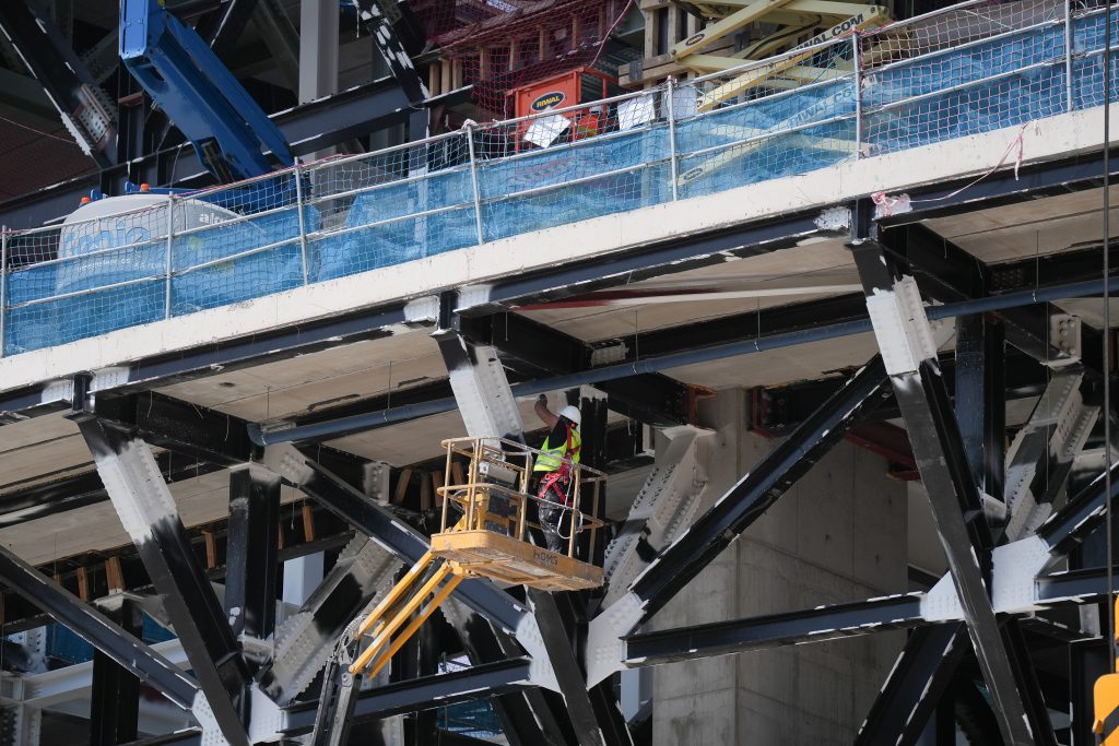 Continúan las obras en el Camp Nou