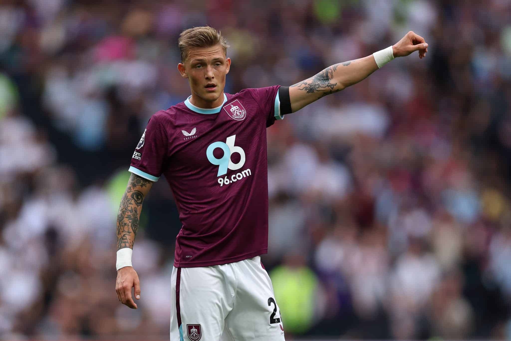 Oliver Sonne hoy: hace cuánto tiempo no es citado con Burnley en Premier League. (Getty Images)