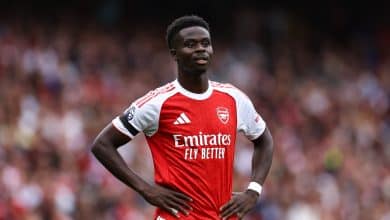 Bukayo Saka se pierde el debut en Champions League