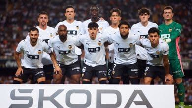 Formación de Valencia vs Barcelona