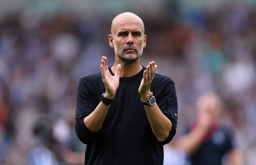 Pep Guardiola sufrió a Raúl Jiménez (Getty Images)