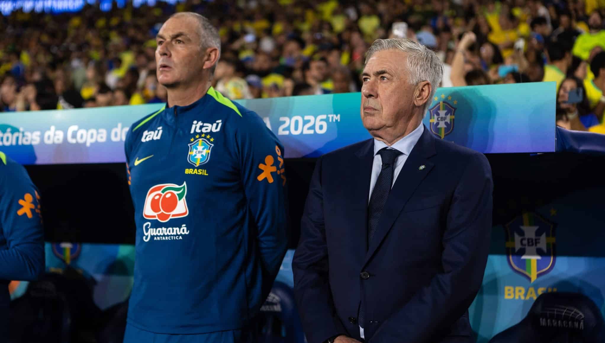 Selección de Brasil: Alineación de Ancelotti y novedades del equipo (Getty Images)