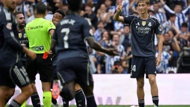 Dean Huijsen se fue expulsado en Real Madrid