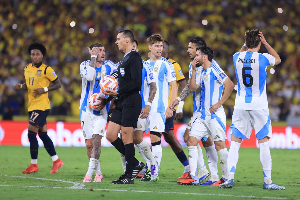 Argentina perdió vs Ecuador y cayó al 3er puesto del Ranking FIFA. 