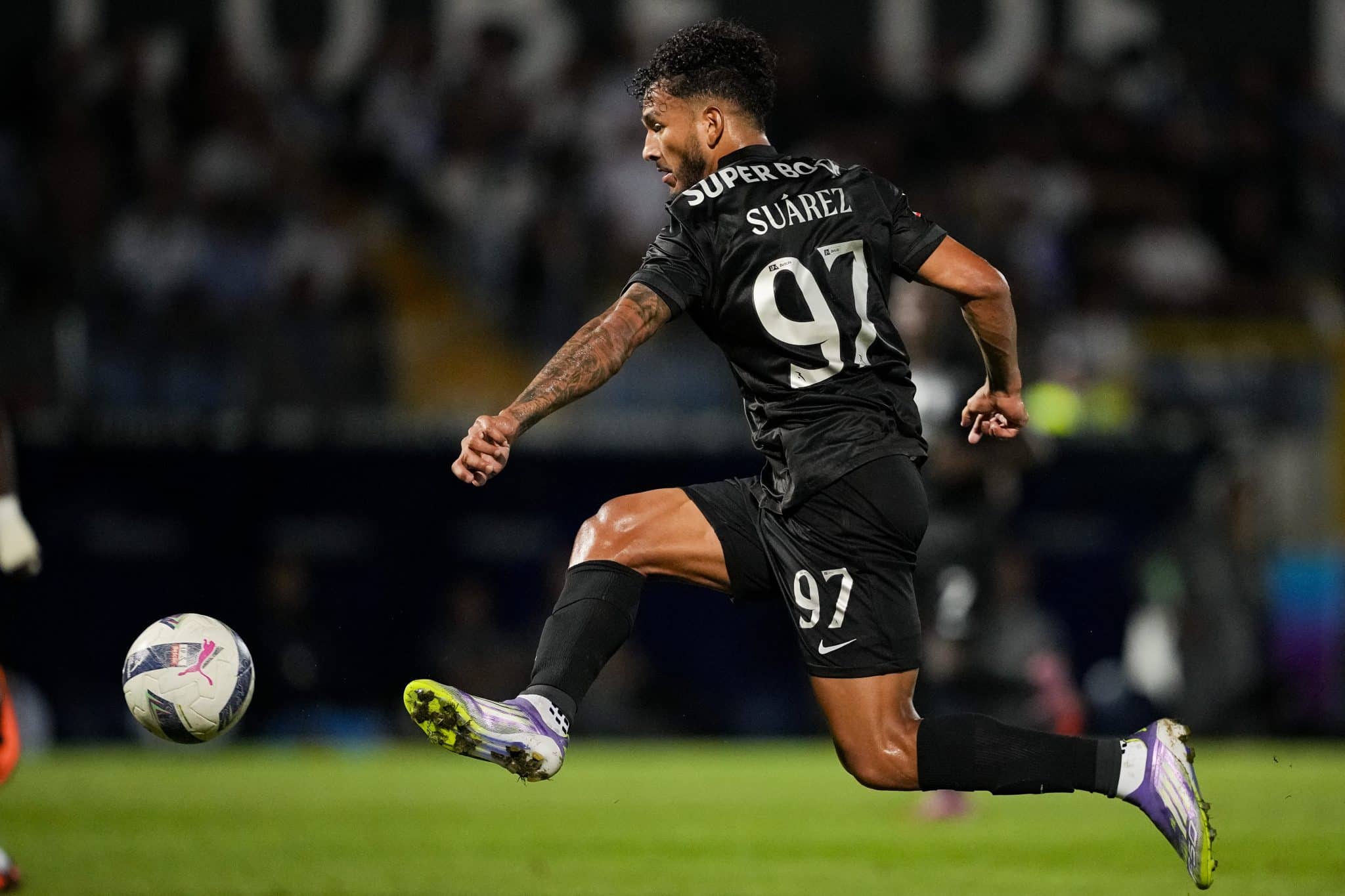 Luis Suárez: Probabilidad de gol vs Benfica (Getty Images)