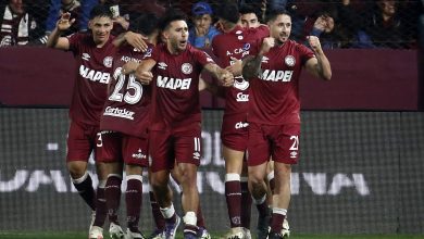 Posible formación de Lanús vs Universidad de Chile por Sudamericana. (Getty Images)