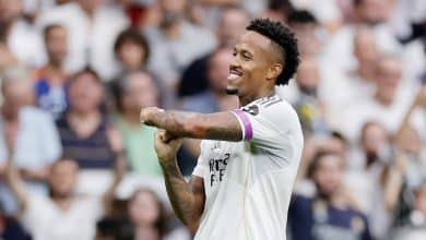 Así fue el golazo de Éder Militão para el Real Madrid vs Espanyol. (Getty Images)