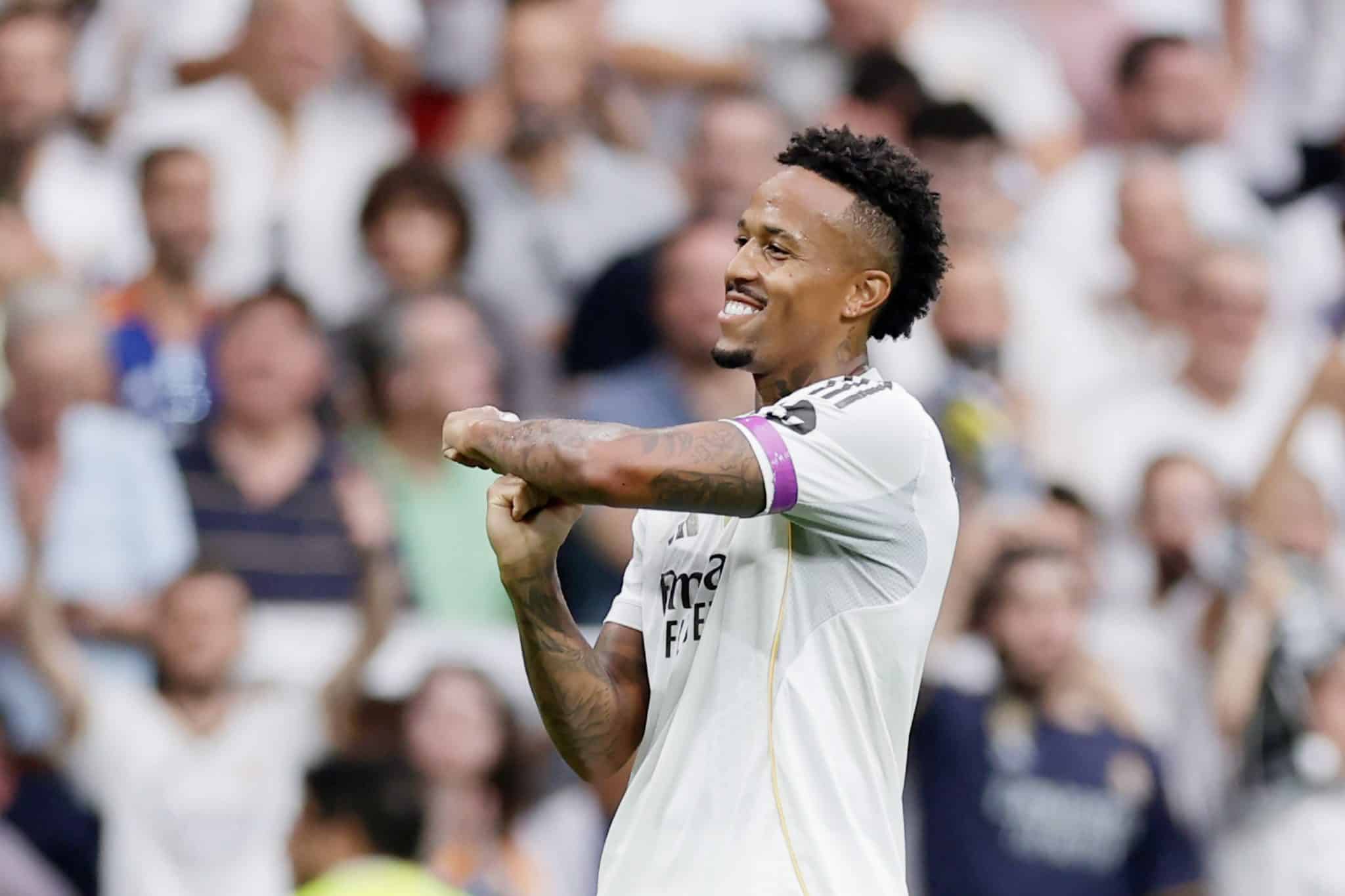 Así fue el golazo de Éder Militão para el Real Madrid vs Espanyol. (Getty Images)