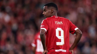 Alexander Isak es baja en el Liverpool vs Real Madrid