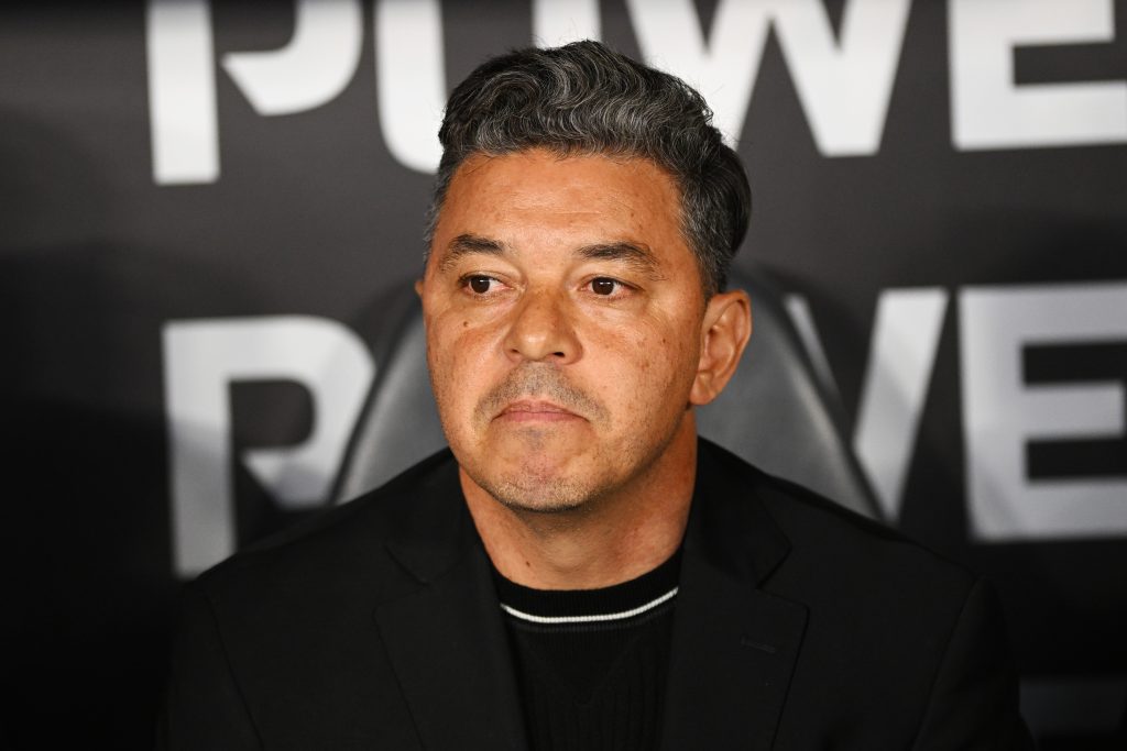 Bajas de River vs Sarmiento y posible formación de Gallardo. (Getty Images)