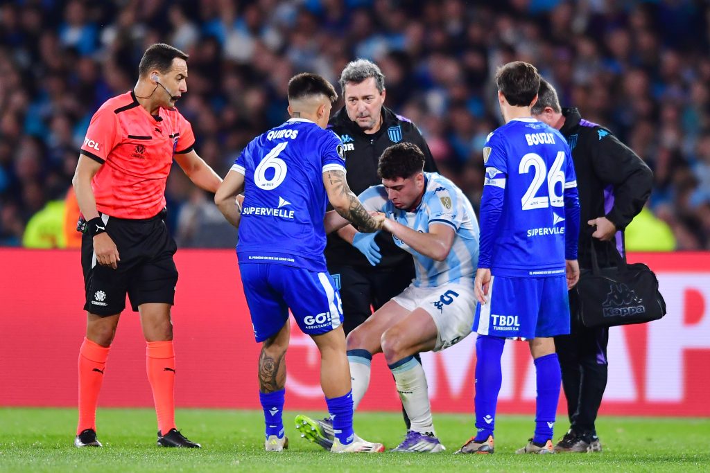  Juan Nardoni no pudo continuar. (Photo by Marcelo Endelli/Getty Images)