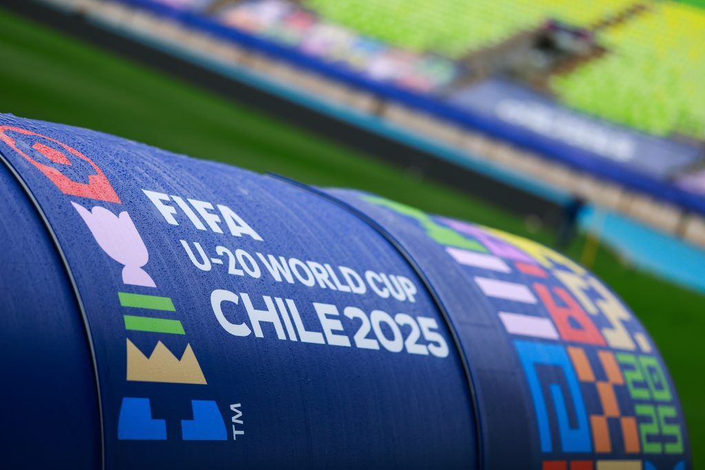 Chile vs Nueva Zelanda. (Photo by Hector Vivas - FIFA/FIFA via Getty Images)