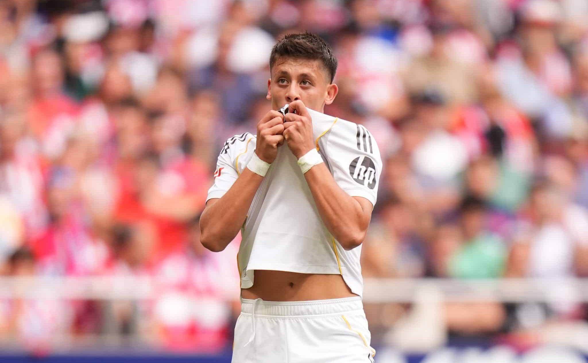 Arda Guler gol Real Madrid vs Atlético de Madrid