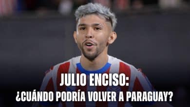 Julio Enciso vuelta Selección de Paraguay