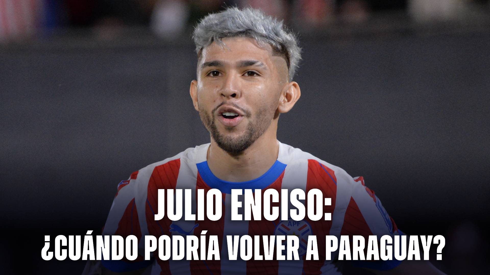 Julio Enciso vuelta Selección de Paraguay