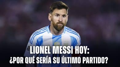 Lionel Messi último partido