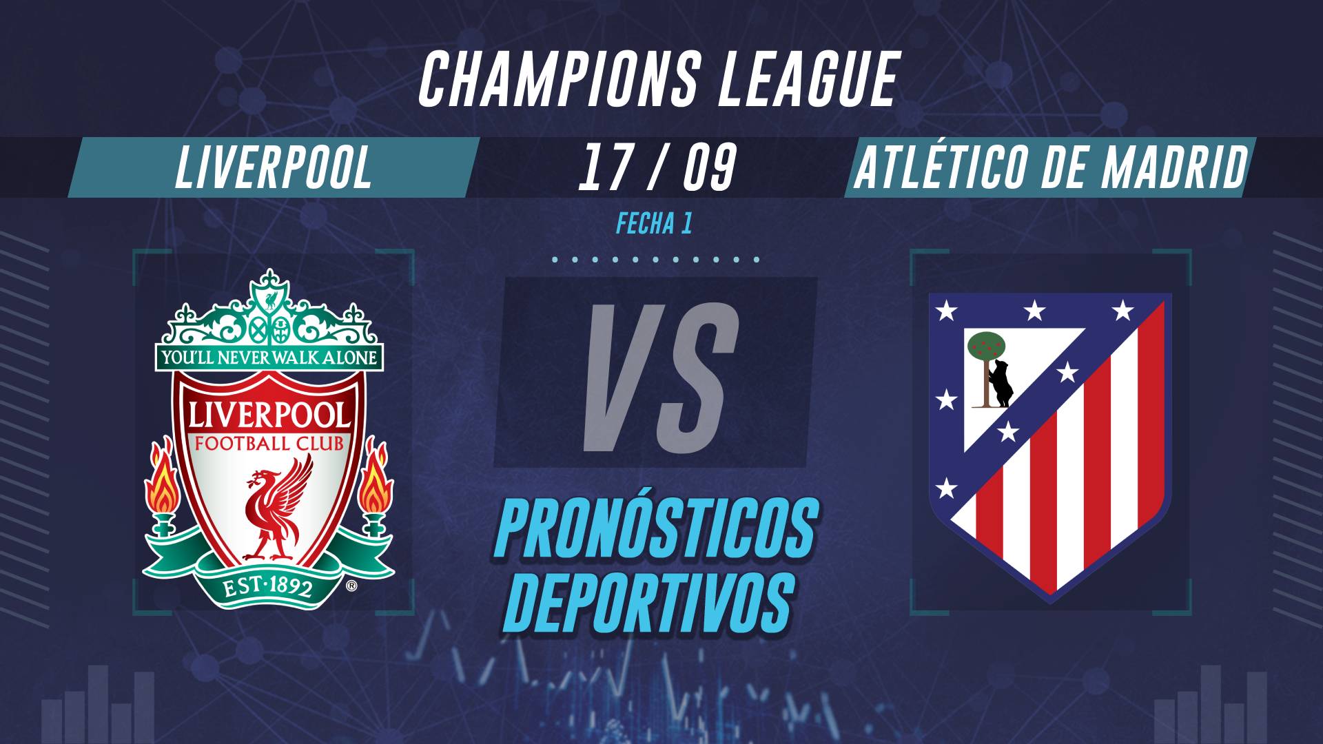 Liverpool vs Atlético de Madrid pronósticos