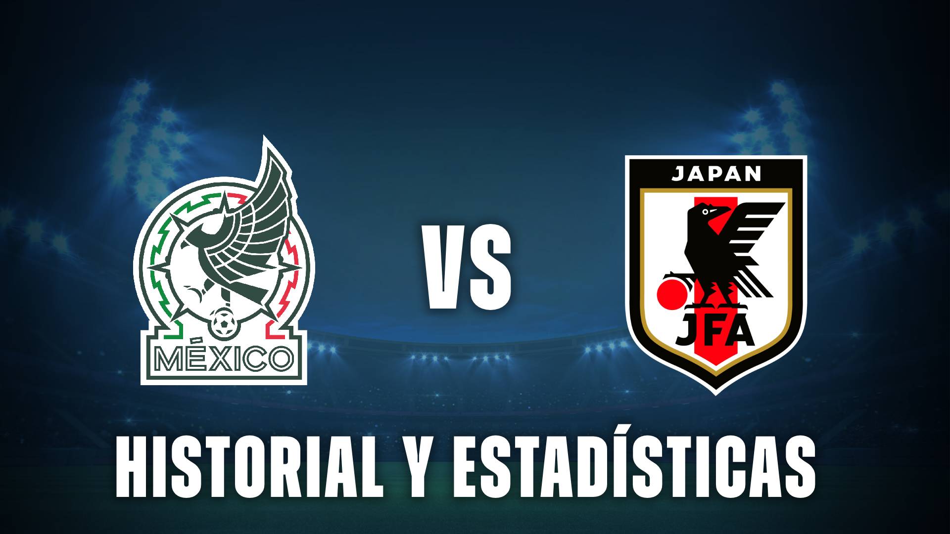 Mexico vs Japon historial