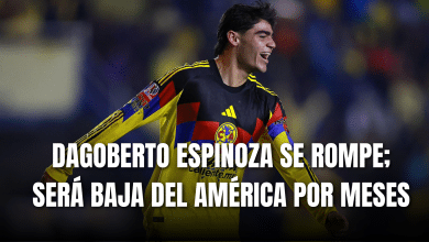 PORTADA_Dagoberto Espinoza se rompe, será baja del Club América por 8 meses