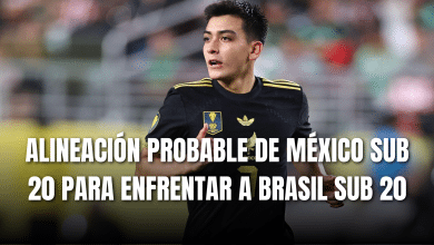 PORTADA_México Sub 20, XI probable vs Brasil Chile 2025