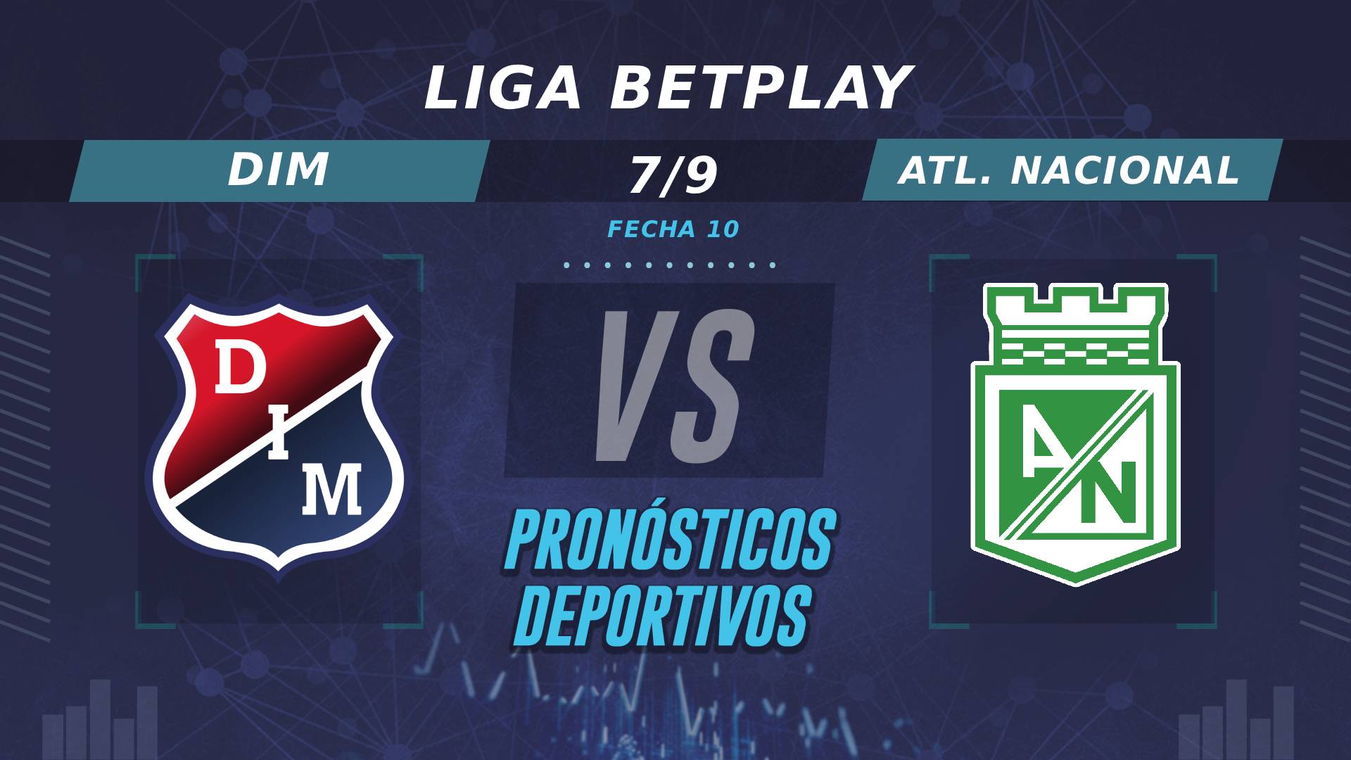 Pronósticos de Independiente Medellín vs Atlético Nacional: ¿Quién es el favorito en la Fecha 10 de la Liga BetPlay?