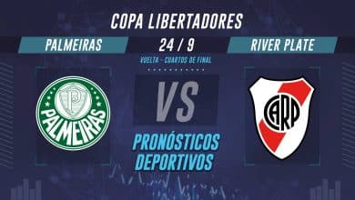 Palmeiras vs River - cuartos de final - pronósticos