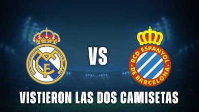 Real Madrid y Espanyol dos camisetas