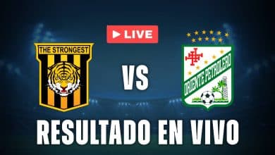 The Strongest vs Oriente Petrolero resultado