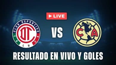 Toluca vs América resultado en vivo