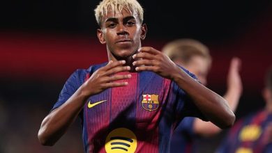 Asi fue el gol de Lamine Yamal vs Elche por La Liga. (Getty Images)