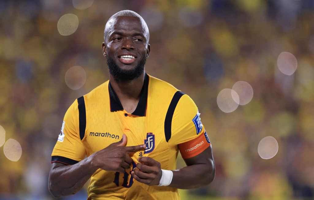 Enner Valencia con Ecuador en 2025